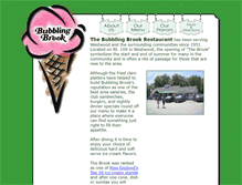 Tablet Screenshot of bubblingbrook.net